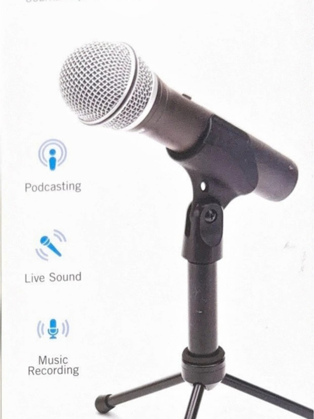 Samson Q2U Recording and Podcasting Pack Black Microphone